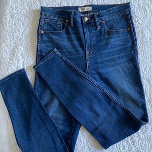 Madewell high rise skinny jeans 29